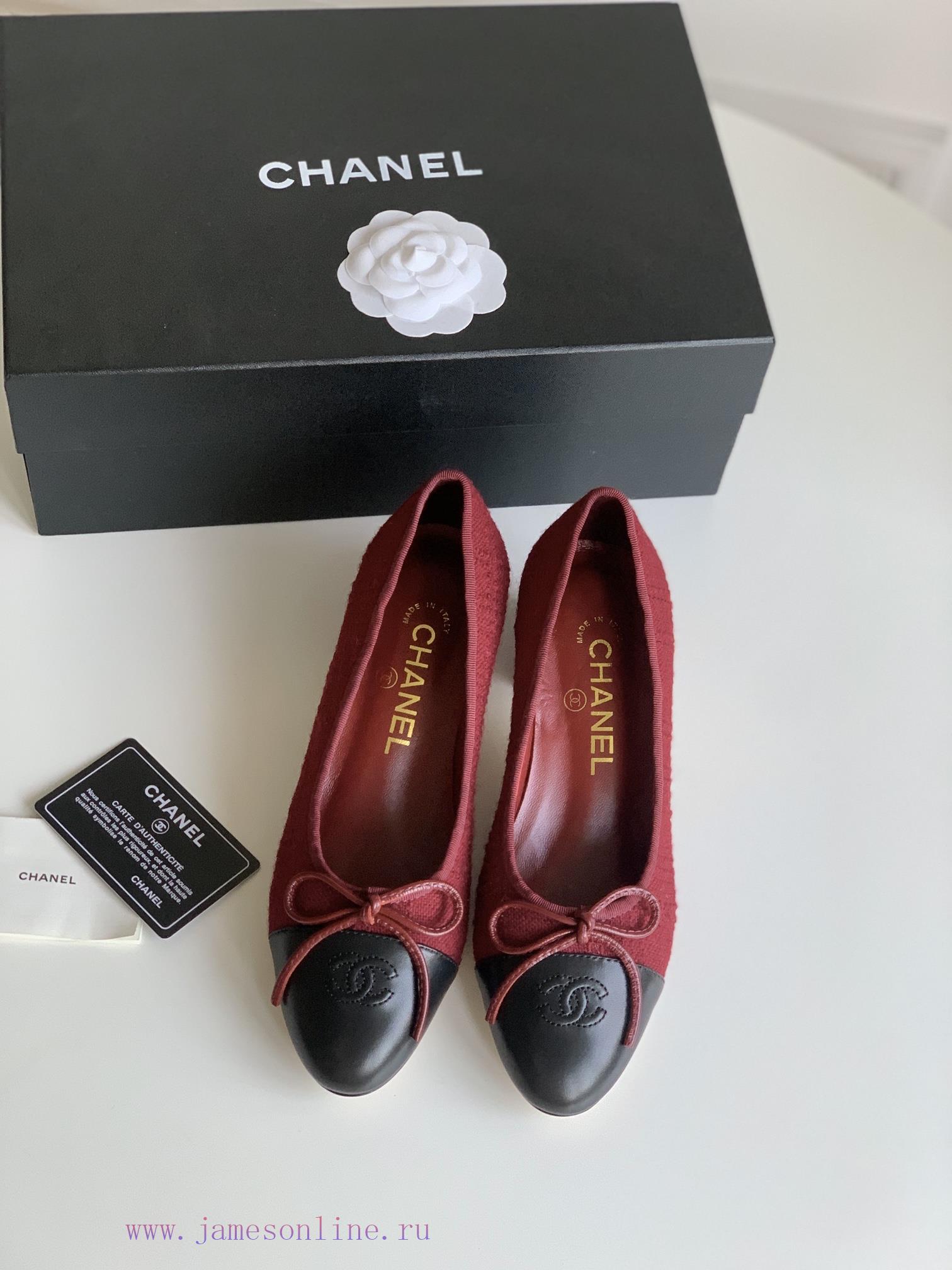 Chanel new color ballet shoesThe classic in the original 11 replica classic is perfectly desh61bs190 - Image 2