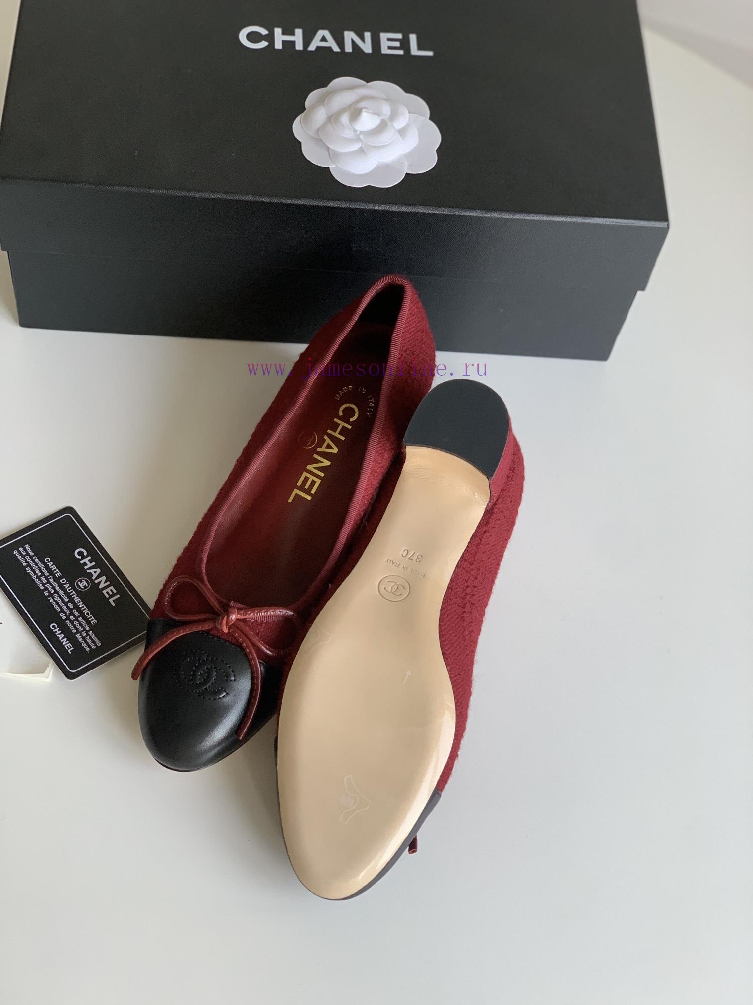 Chanel new color ballet shoesThe classic in the original 11 replica classic is perfectly desh61bs190 - Image 6