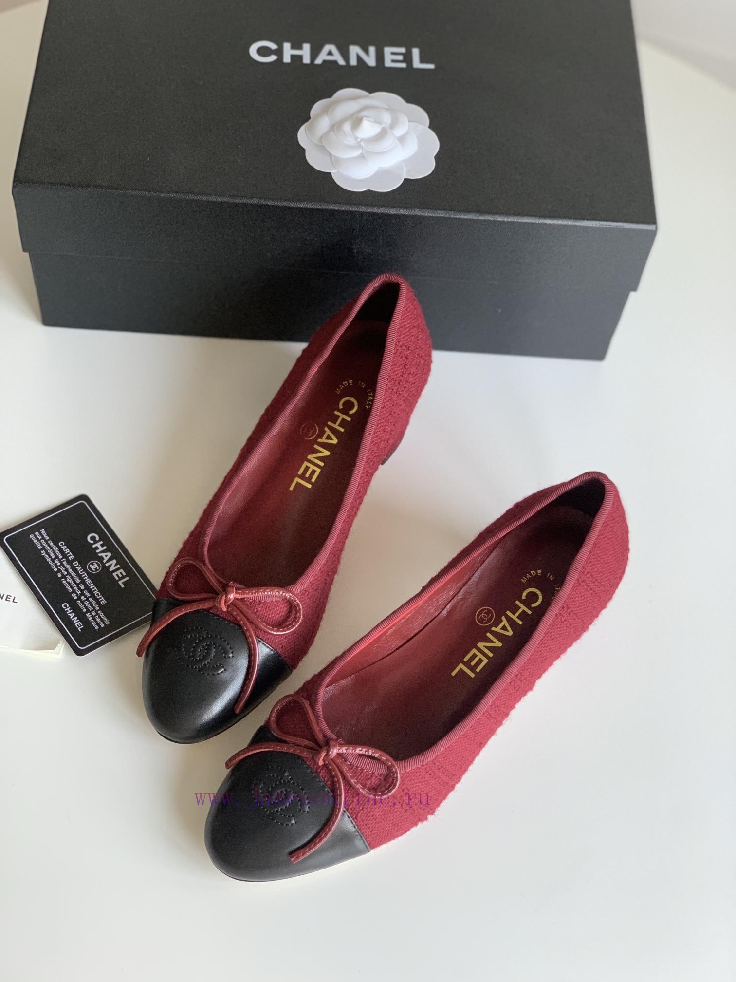 Chanel new color ballet shoesThe classic in the original 11 replica classic is perfectly desh61bs190 - Image 7
