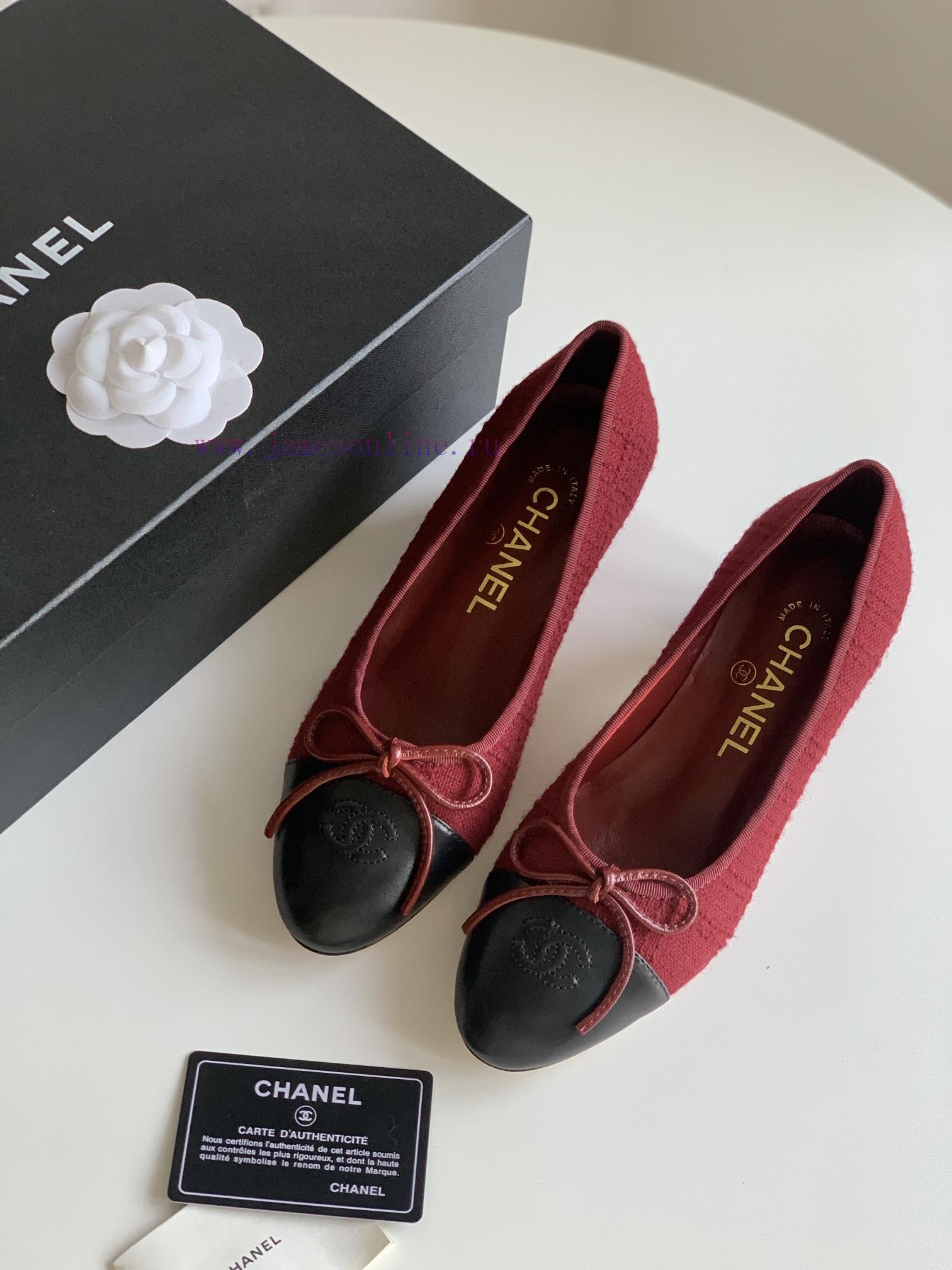 Chanel new color ballet shoesThe classic in the original 11 replica classic is perfectly desh61bs190 - Image 8