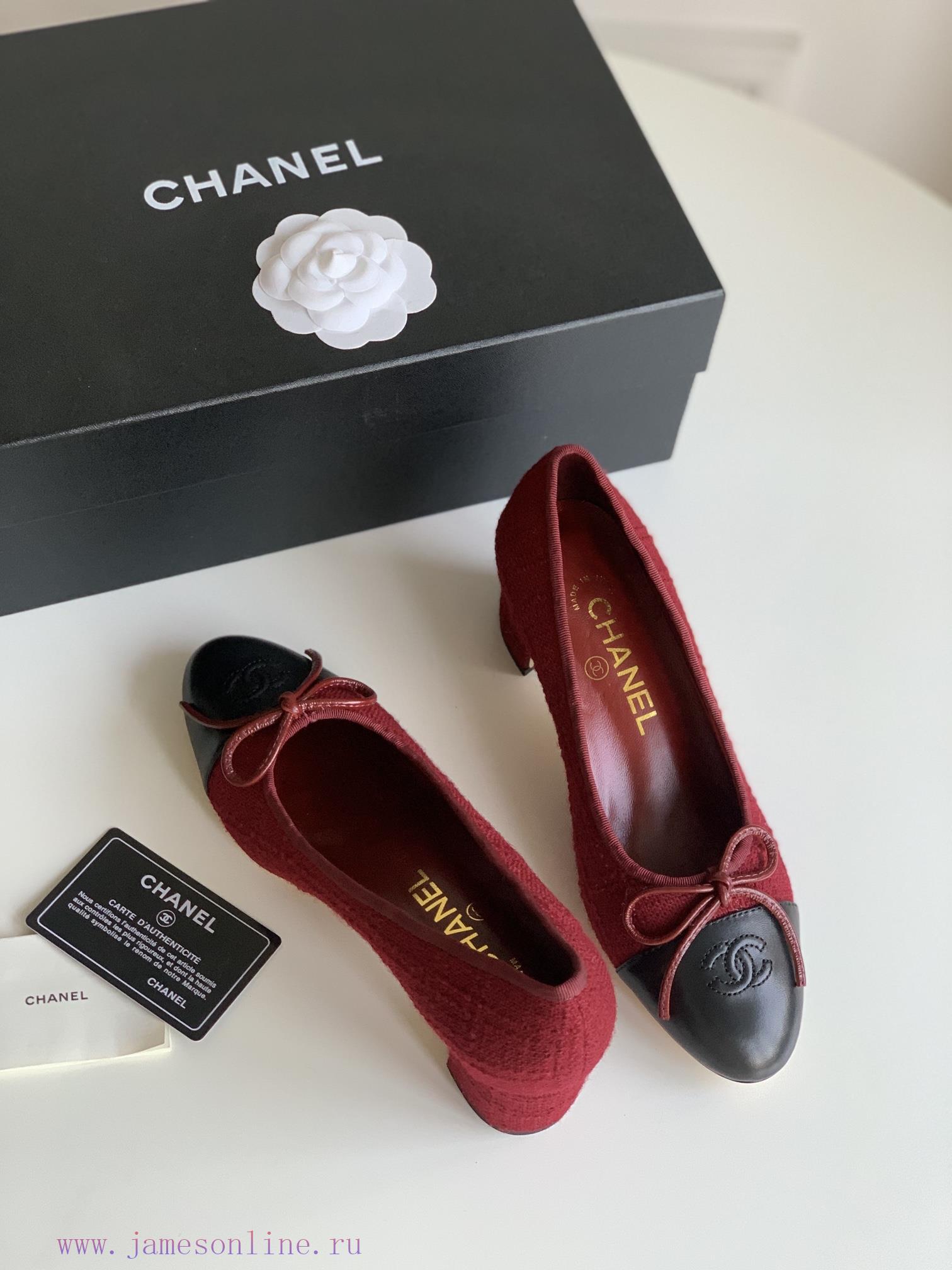Chanel new color ballet shoesThe classic in the original 11 replica classic is perfectly desh61bs190 - Image 10