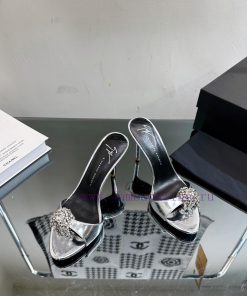 Giuseppe Zanotti - SS2024 New Spring and Summer Collection Diamond Button Single Shoes/Slipp1f19jrqk