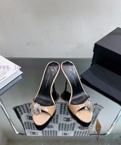 Giuseppe Zanotti - SS2024 New Spring and Summer Collection Diamond Button Single Shoes/Slippwqa8axkg