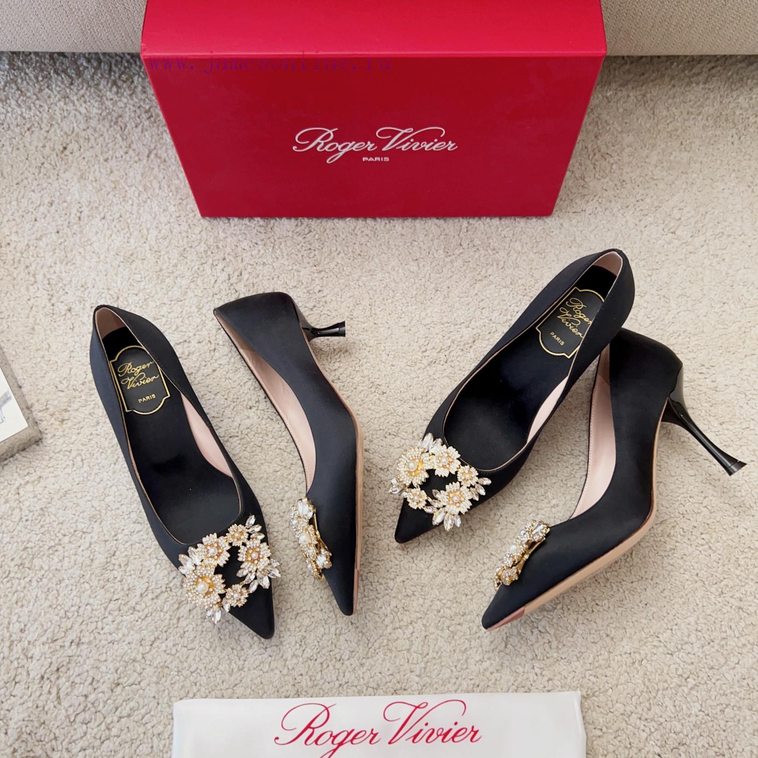 RV Pearl Diamond Buckle Bouquet Strass High Heelsfairy 🧚 Another stunning wedding shoe in thcxgvh78c - Image 2