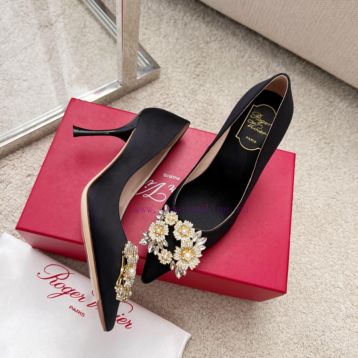 RV Pearl Diamond Buckle Bouquet Strass High Heelsfairy 🧚 Another stunning wedding shoe in thcxgvh78c - Image 4