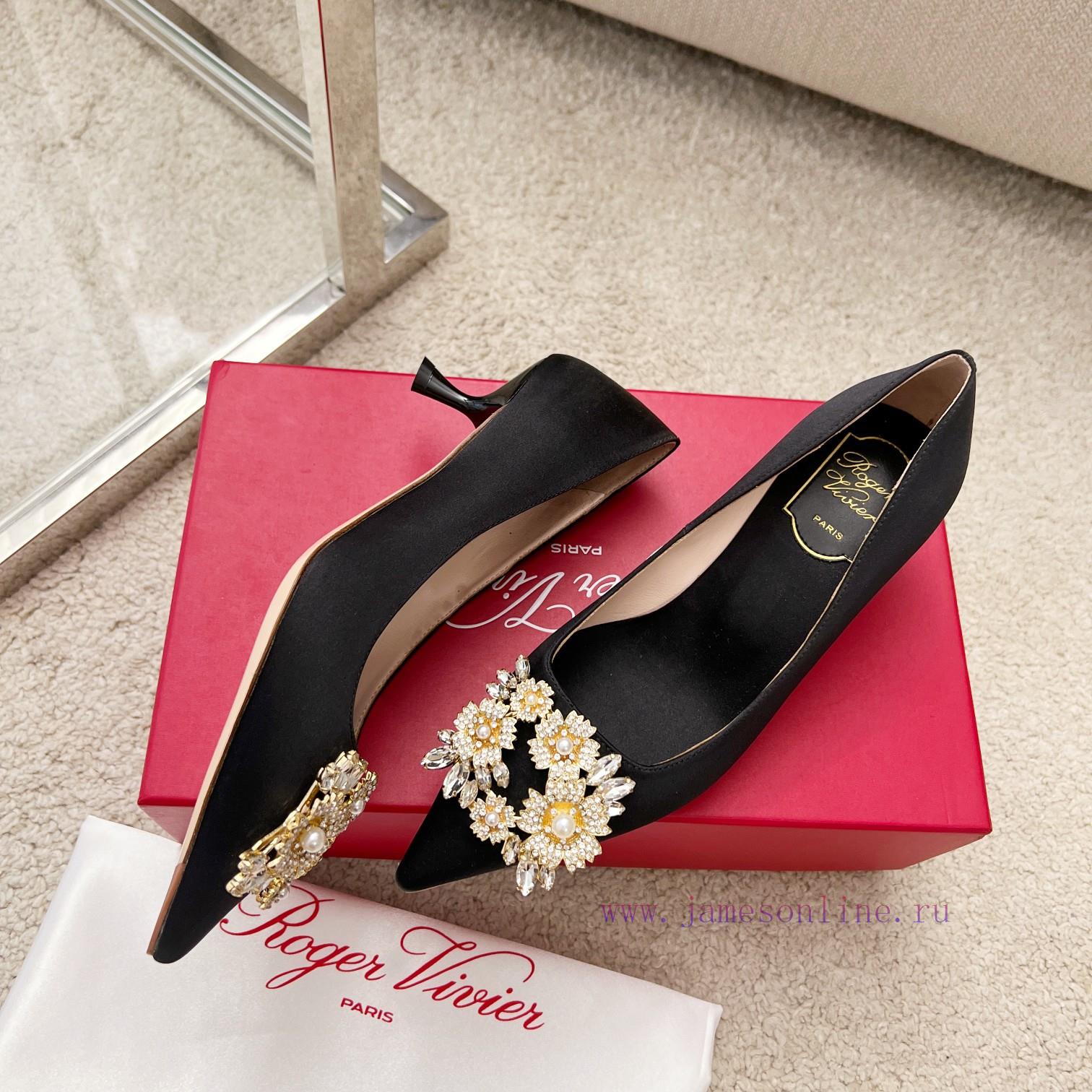RV Pearl Diamond Buckle Bouquet Strass High Heelsfairy 🧚 Another stunning wedding shoe in thcxgvh78c - Image 5