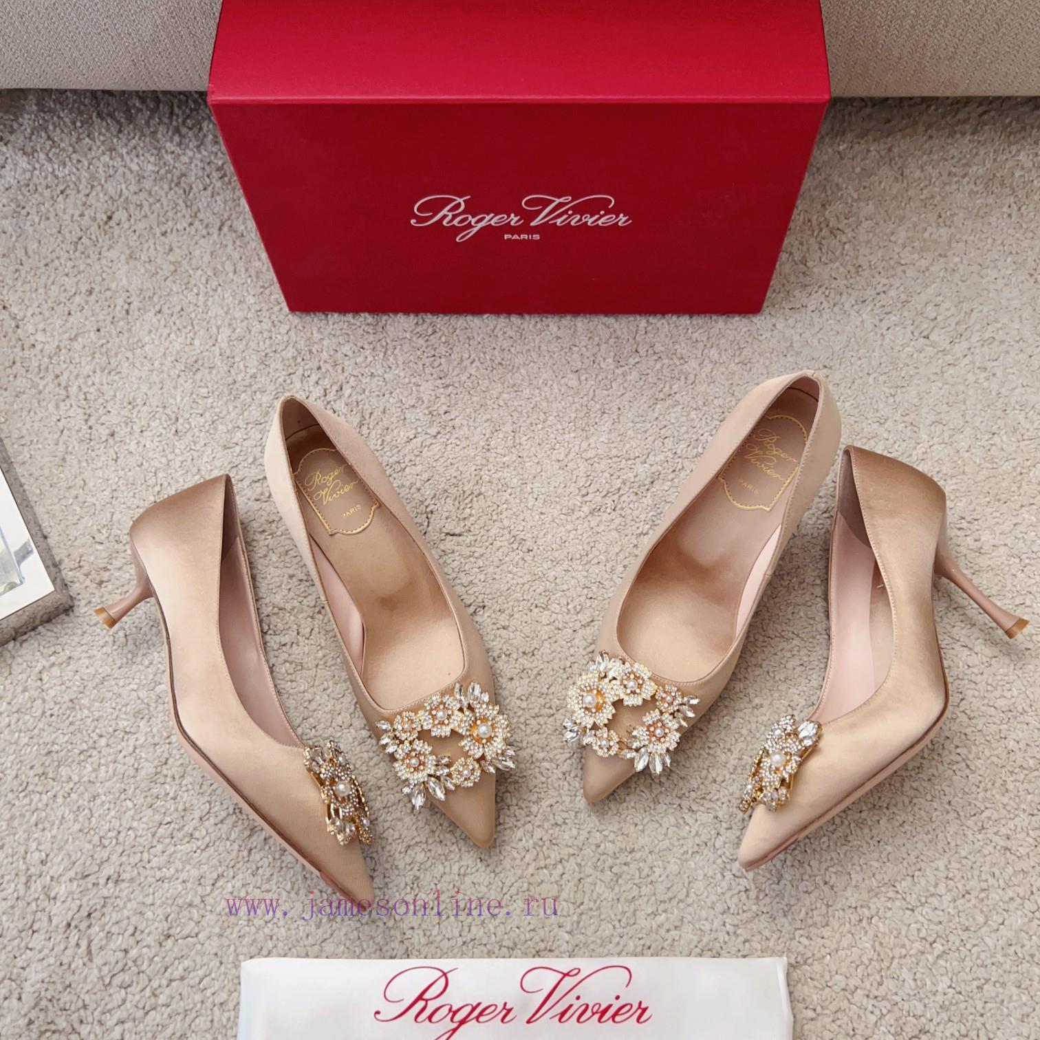 RV Pearl Diamond Buckle Bouquet Strass High Heelsfairy 🧚 Another stunning wedding shoe in thhqlphgdx - Image 2