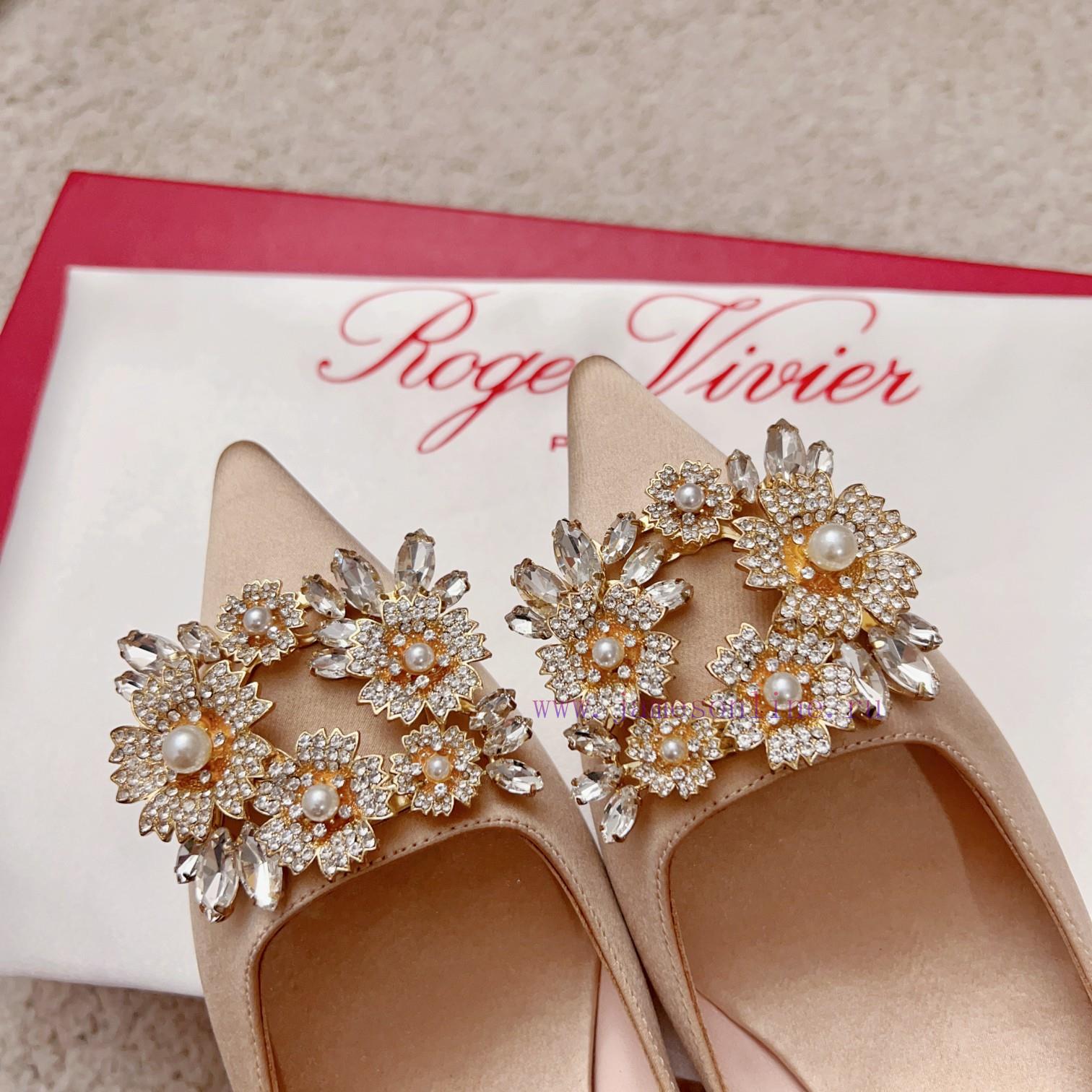 RV Pearl Diamond Buckle Bouquet Strass High Heelsfairy 🧚 Another stunning wedding shoe in thhqlphgdx - Image 8
