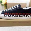 BURBERRY is the most. YB development in the market Plaid cotton sports shoes with vibrant dekz7nj235