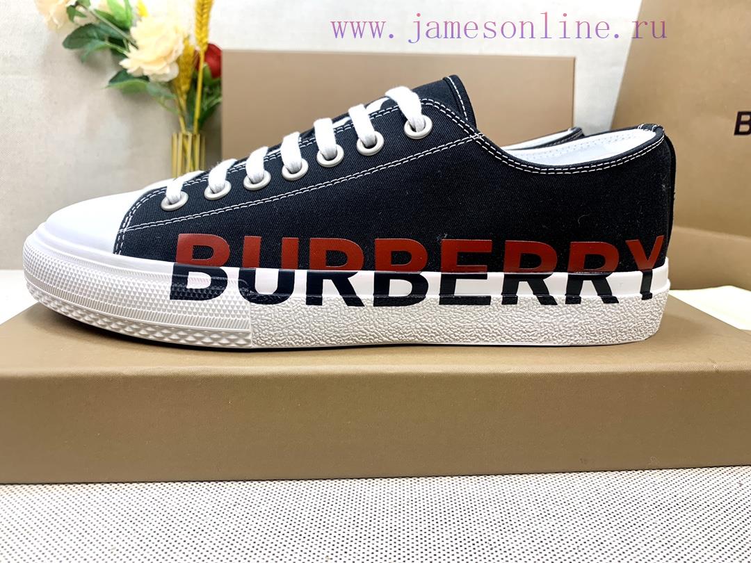BURBERRY is the most. YB development in the market Plaid cotton sports shoes with vibrant dekz7nj235 - Image 2