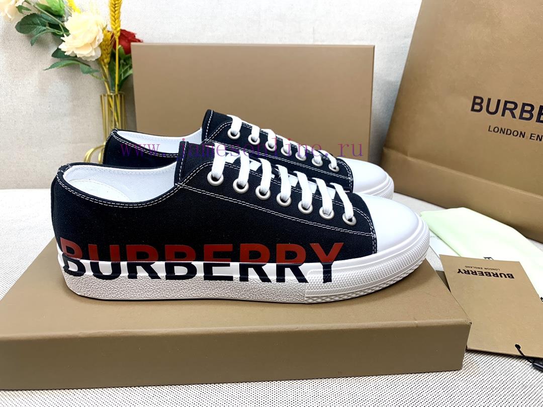 BURBERRY is the most. YB development in the market Plaid cotton sports shoes with vibrant dekz7nj235 - Image 5