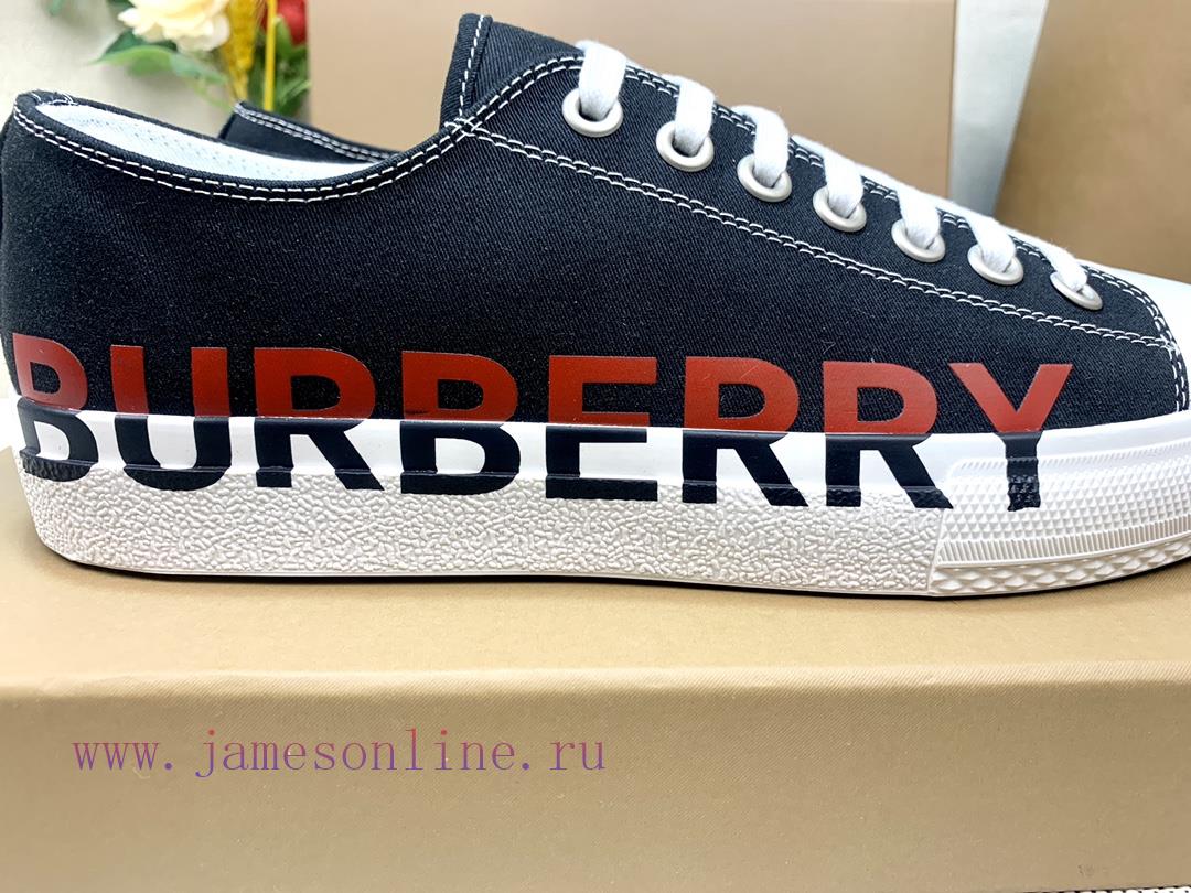 BURBERRY is the most. YB development in the market Plaid cotton sports shoes with vibrant dekz7nj235 - Image 6