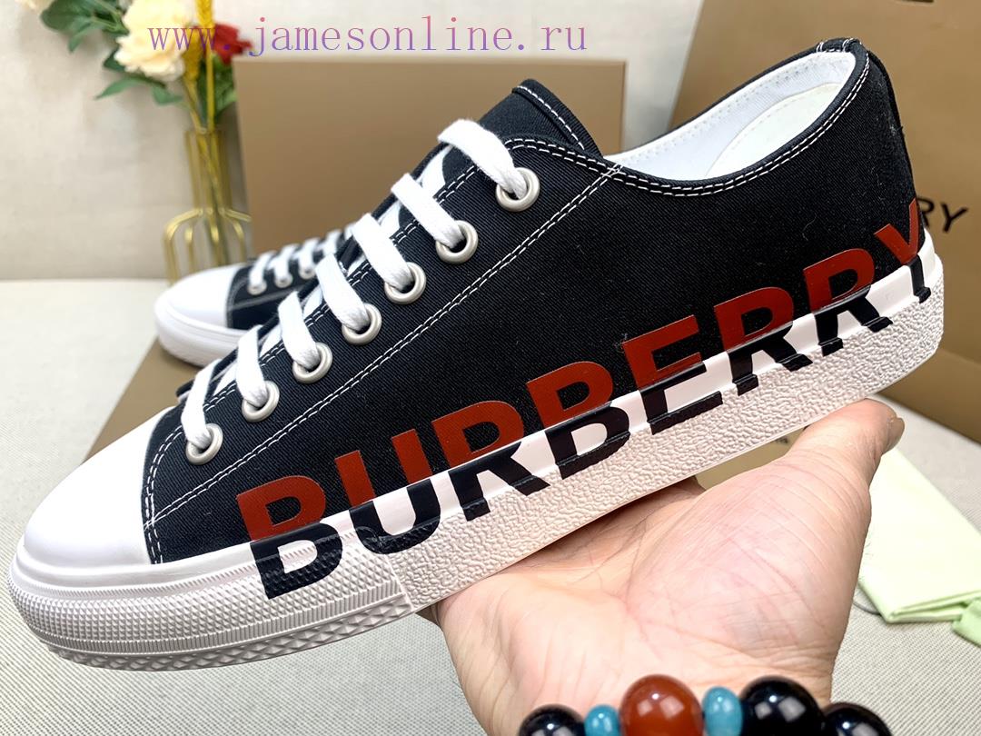 BURBERRY is the most. YB development in the market Plaid cotton sports shoes with vibrant dekz7nj235 - Image 8