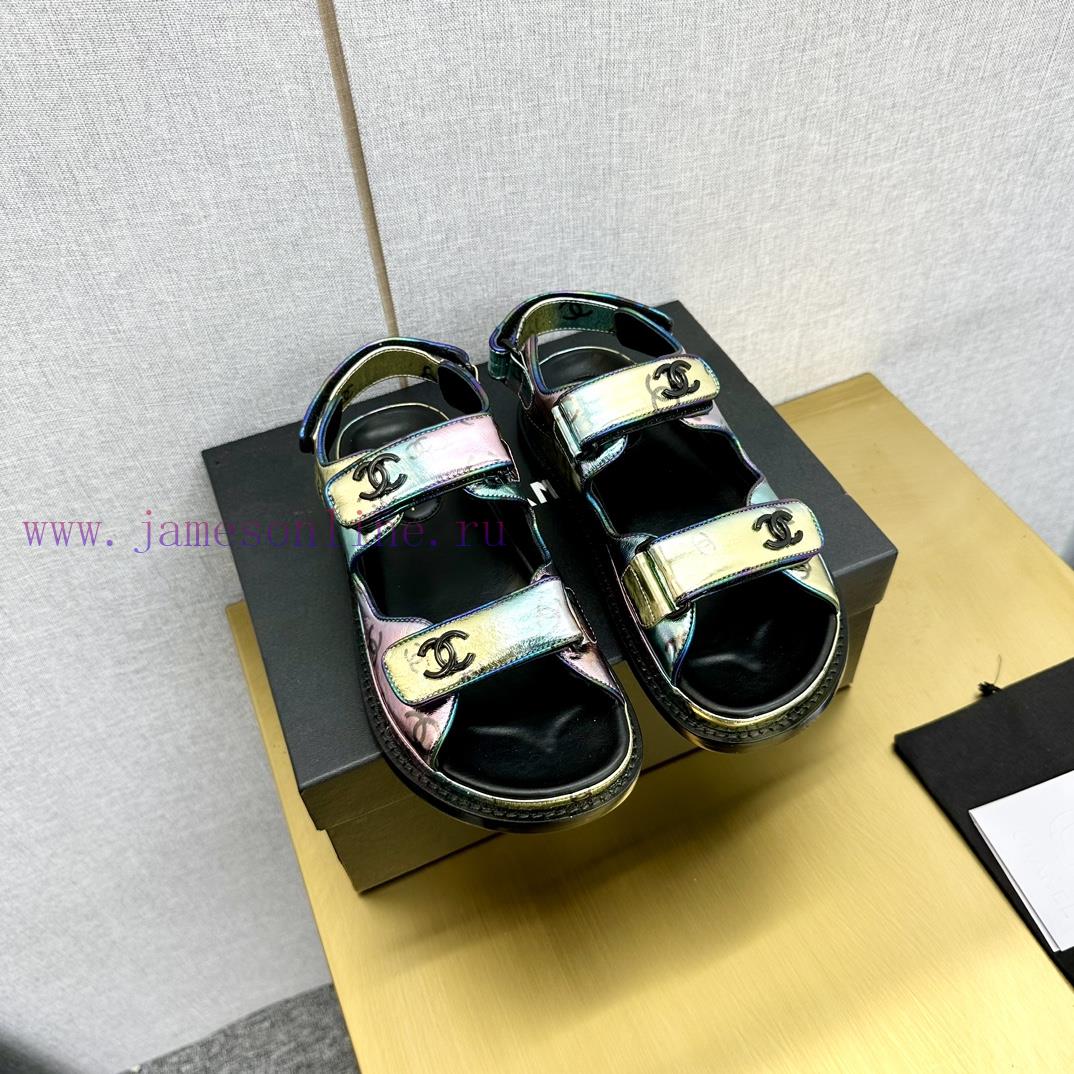 Crown Top Purchasing Edition ️ CHANEL 2022 Spring/Summer Latest Season Double C Velcro Casuajmfbvbwf - Image 5