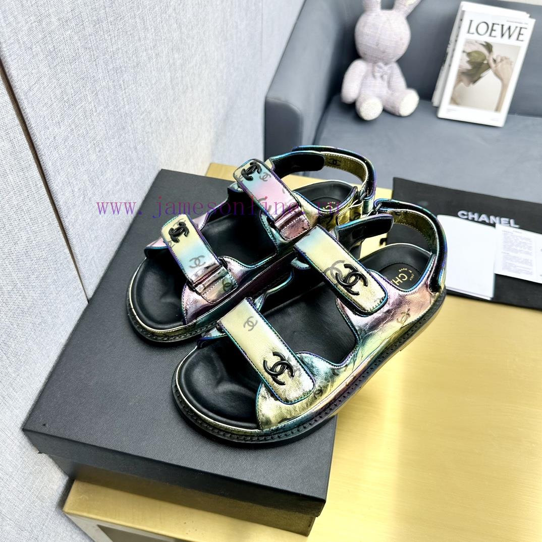 Crown Top Purchasing Edition ️ CHANEL 2022 Spring/Summer Latest Season Double C Velcro Casuajmfbvbwf - Image 6