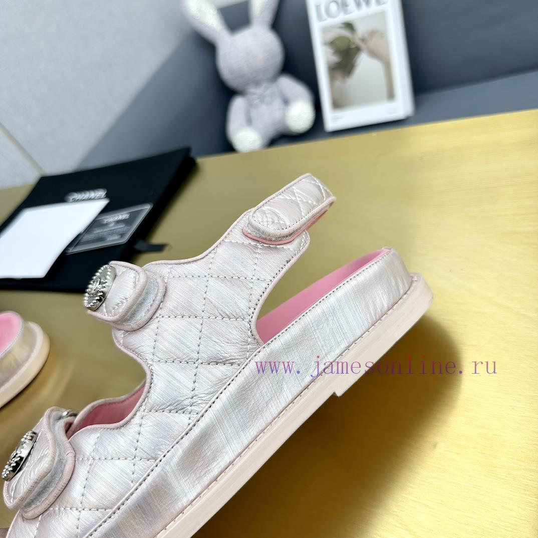 Crown Top Purchasing Edition ️ CHANEL 2022 Spring/Summer Latest Season Double C Velcro Casuafcc7w6gd - Image 8