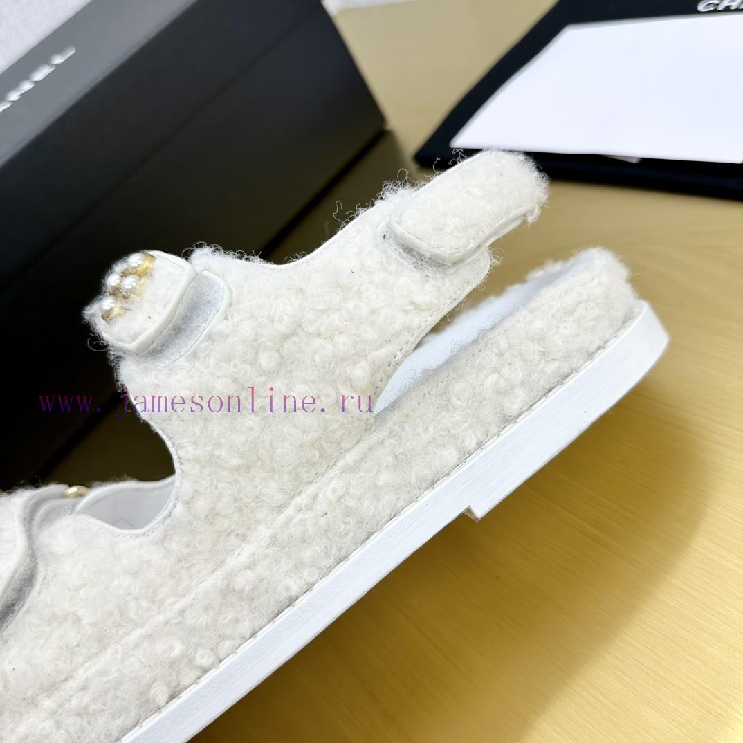 Crown Top Purchasing Edition ️ CHANEL 2022 Spring/Summer Latest Season Double C Velcro Casua5g3s4syt - Image 8