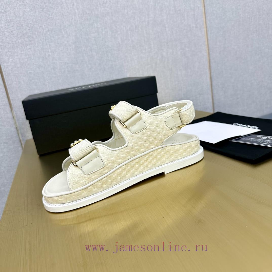 Crown Top Purchasing Edition ️ CHANEL 2022 Spring/Summer Latest Season Double C Velcro Casuajyw3odqr - Image 3