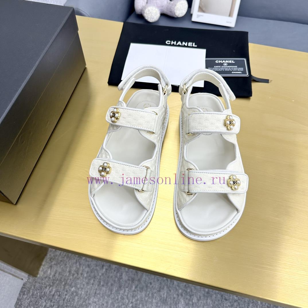 Crown Top Purchasing Edition ️ CHANEL 2022 Spring/Summer Latest Season Double C Velcro Casuajyw3odqr - Image 4