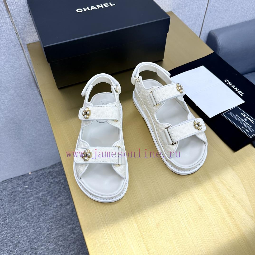 Crown Top Purchasing Edition ️ CHANEL 2022 Spring/Summer Latest Season Double C Velcro Casuajyw3odqr - Image 5