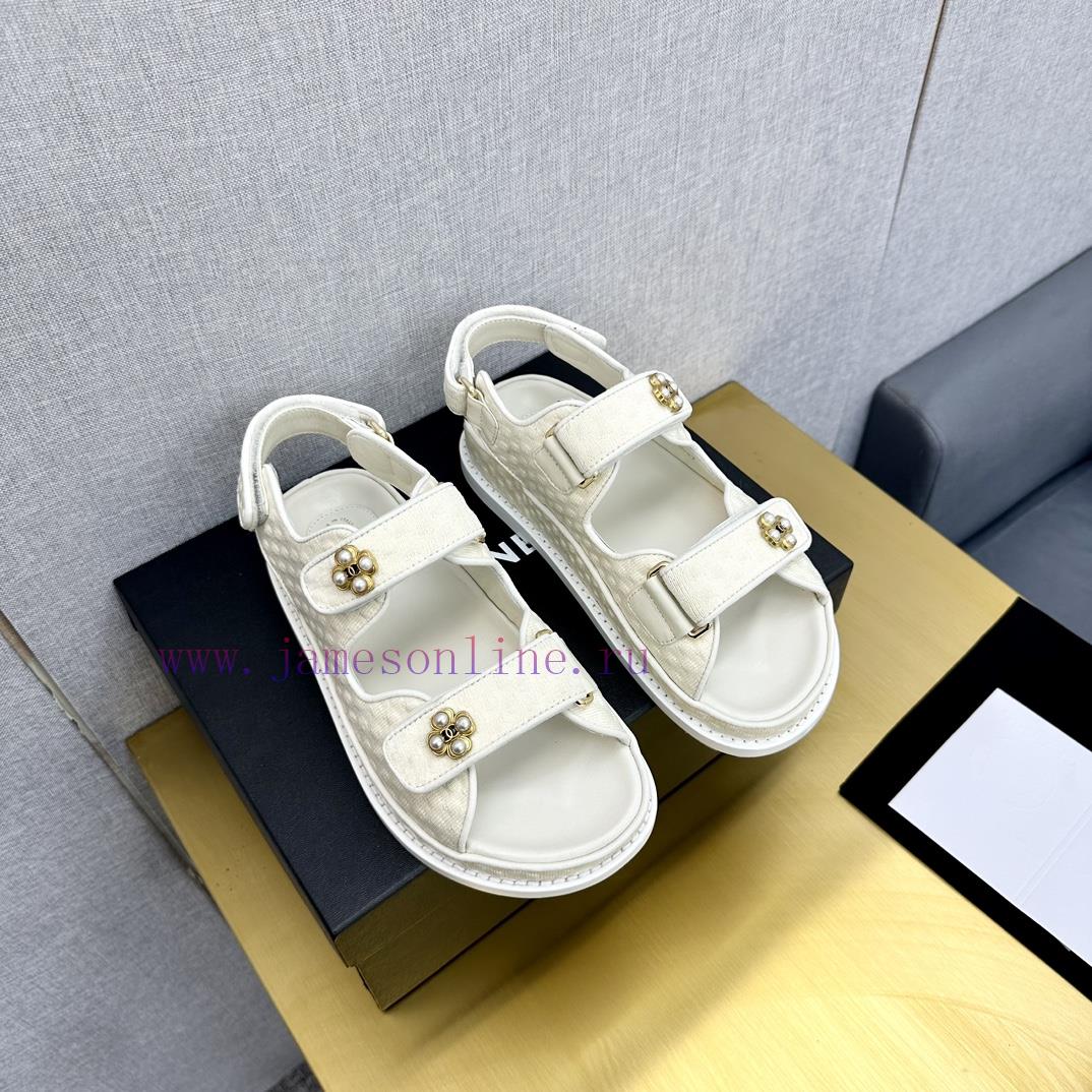 Crown Top Purchasing Edition ️ CHANEL 2022 Spring/Summer Latest Season Double C Velcro Casuajyw3odqr - Image 6