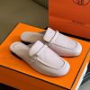 hermes ss24 new arrival～H Home 2024 Spring/Summer Mueller Slippers New ProductH's round head4teruqay