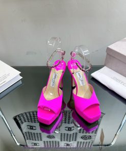 🟪Jimmy Choo 🟪 Classic waterproof platform high-heeled sandals——————————Our JC family always6e1l0d6x