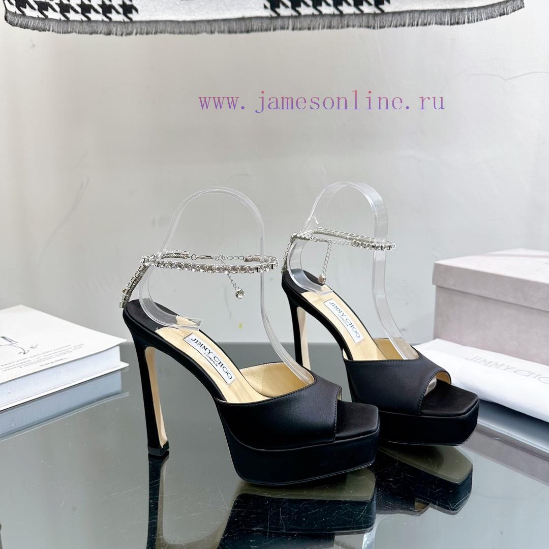 🟪 Jimmy Choo 🟪 Classic waterproof platform high-heeled sandals——————————Our JC family alwaye33q71k6 - Image 6