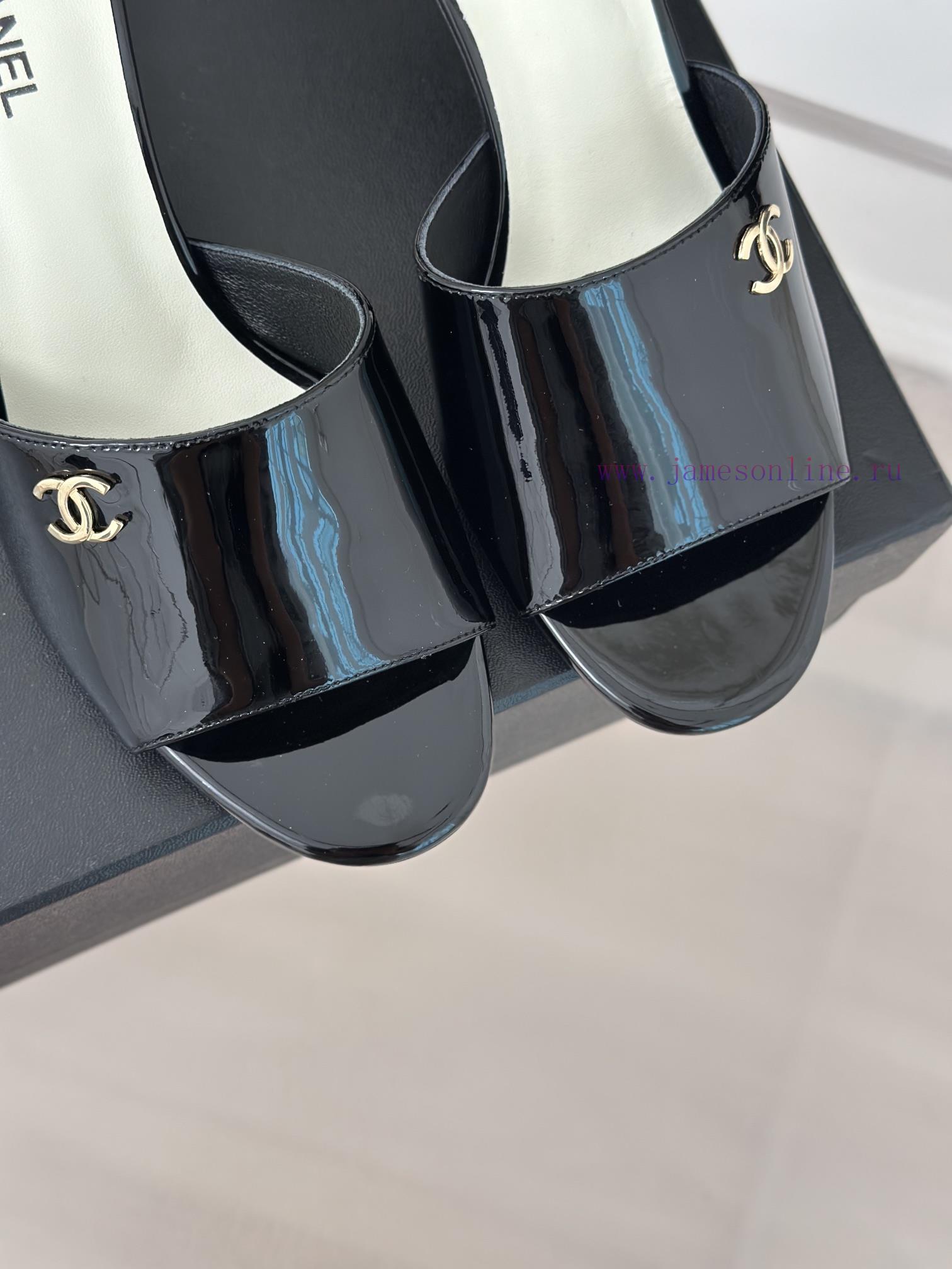 Chanel | Chanel 24C New Product ClassicPearl high-heeled slippers and sandals seriesThe shoepfg7z5y2 - Image 8