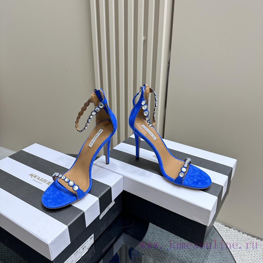 AQUAZZURA Golden Pineapple 2024 𝐒𝐒𝐧𝐞𝐰 Spring/Summer New Edition Aquazzura/Pineapple, beloved579wg1al - Image 3