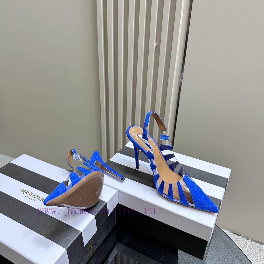 AQUAZZURA Golden Pineapple 2024 𝐒𝐒𝐧𝐞𝐰 Spring/Summer New Edition Aquazzura/Pineapple, beloved36ks178l - Image 4