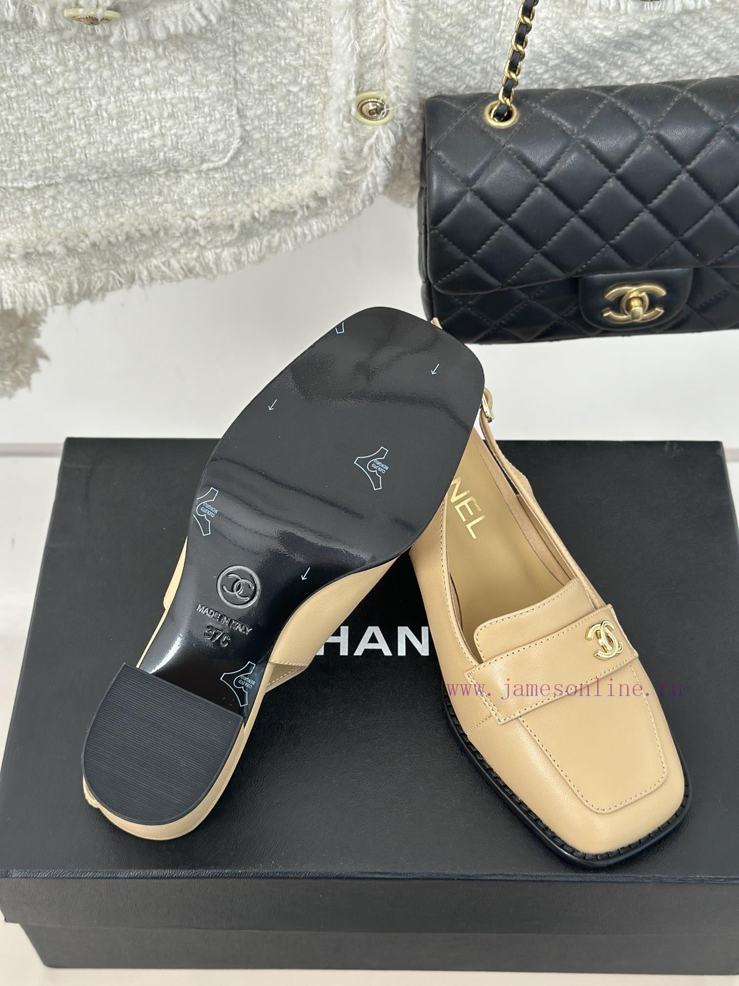 Chanel | Chanel 24C New ProductDouble C thick heel sandals seriesThe shoe upper is made of iji0hl69m - Image 10
