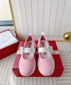 In early spring 2024, the new Viv 'Run diamond buckle fabric sports shoes Tang Yanlin Yunlinjoi7i8f6