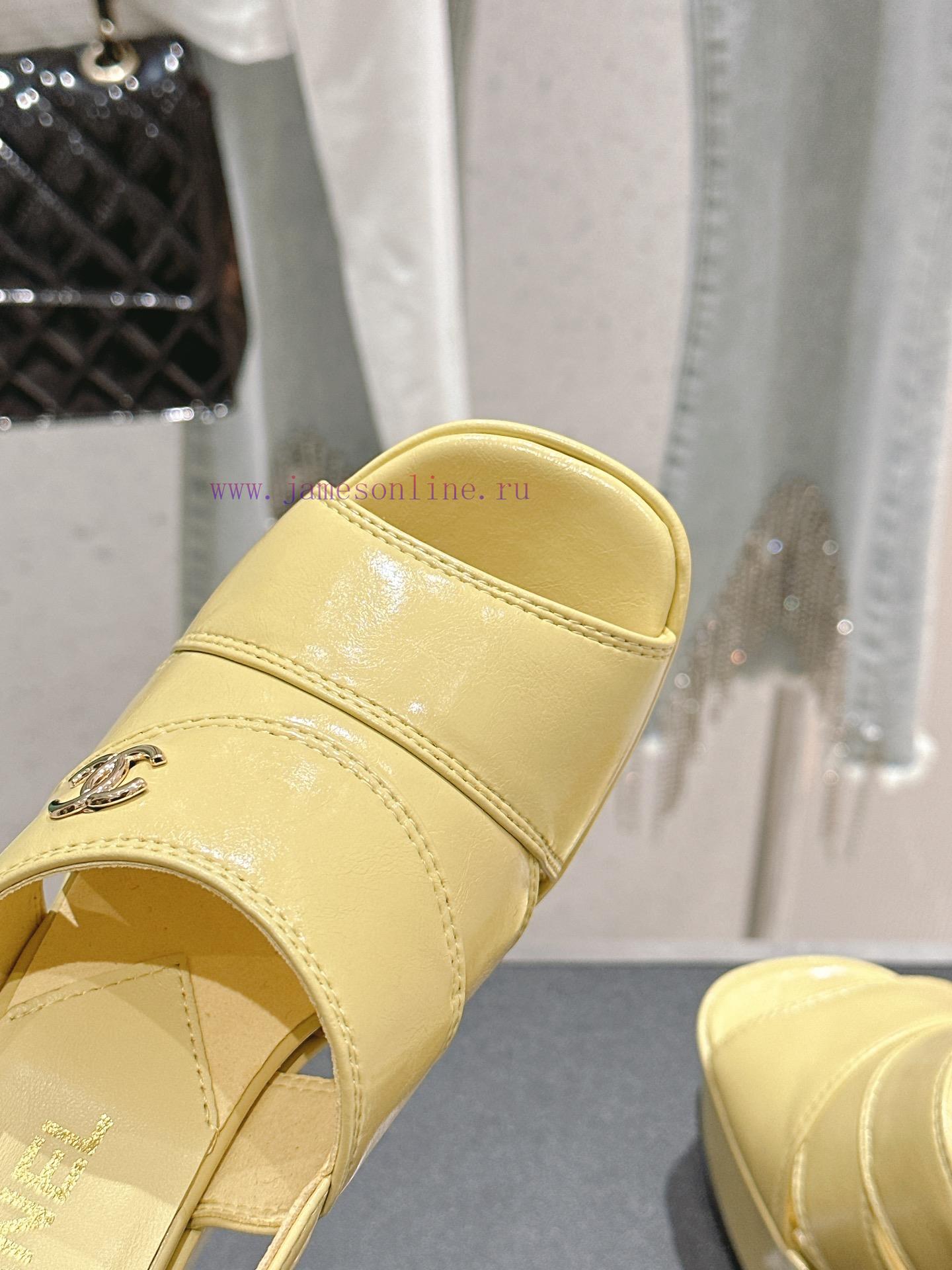 𝗖𝗛𝗔𝗡𝗘𝗟 Fashion Show Coarse Heel Water Platform Sandals Popular Running Single Explosive Prodojfv4wt5 - Image 9