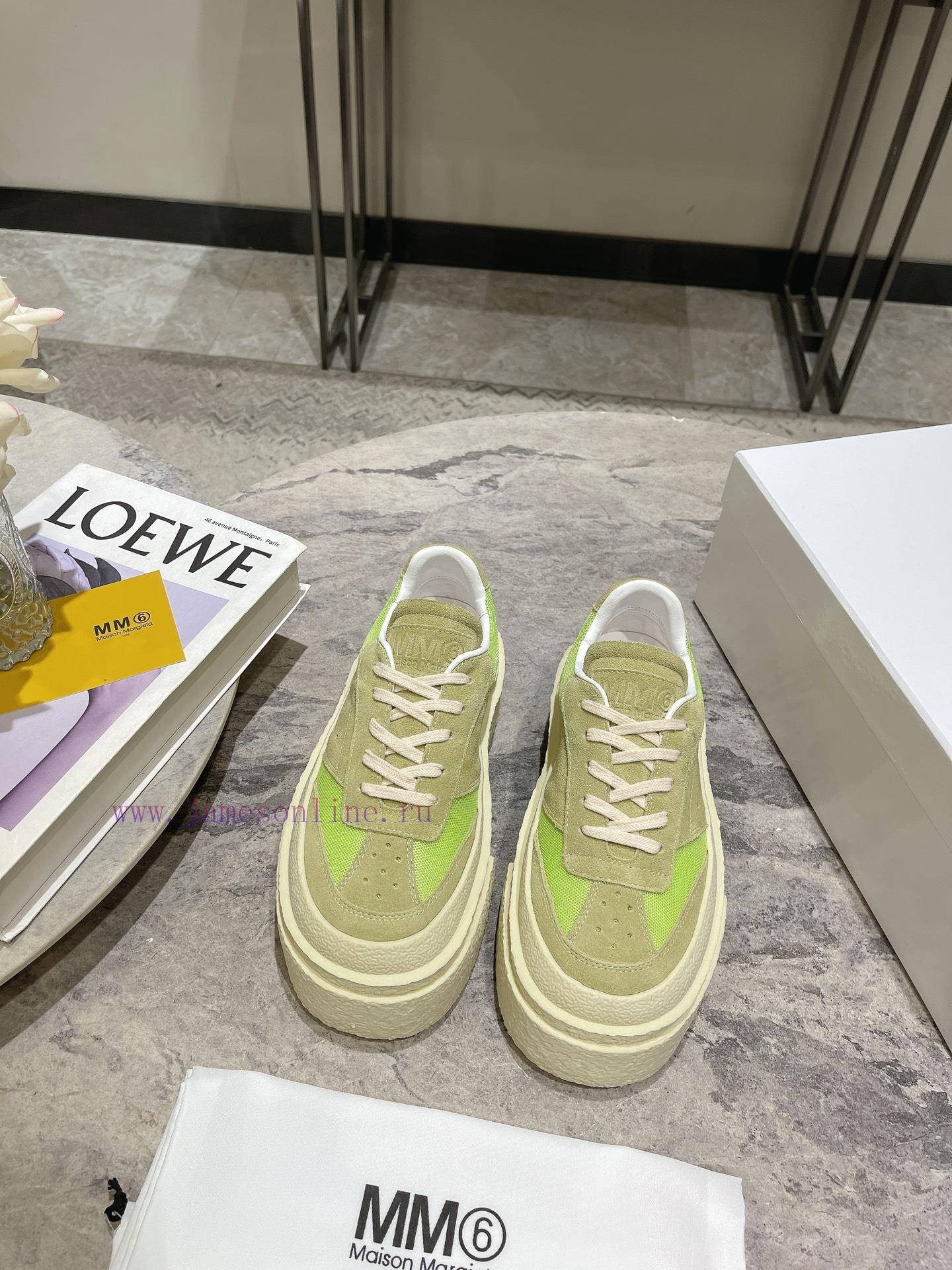 𝐌𝐚𝐢𝐬𝐨𝐧𝐌𝐚𝐫𝐠𝐢𝐞𝐥𝐚 | 𝐌𝐌𝟔 Thick soled German training shoes 24ss new MagiraAnother pair of shoes 0rlw6lyb