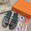Hermes H Slippers Oran Sandals Collection - Fashionable and Versatile, Super Comfortable, Ev2vm8yx65