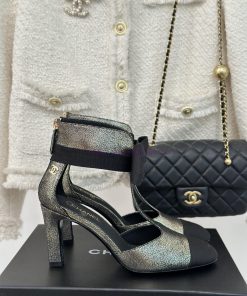 Chanel | Chanel 24C New ProductBow tie high-heeled sandals seriesThe shoe upper is made of i8o10vvo5