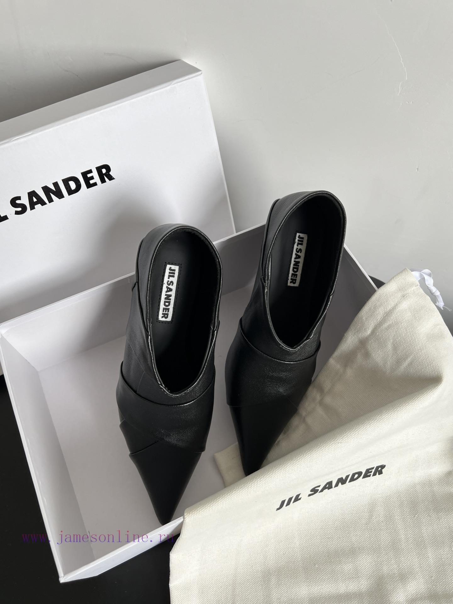𝙅𝙞𝙡 𝙎𝙖𝙣𝙙𝙚𝙧 SNGG Introduction | Simple Splicing Double Wear Single ShoesElegant to the bone, px82n0wy - Image 6