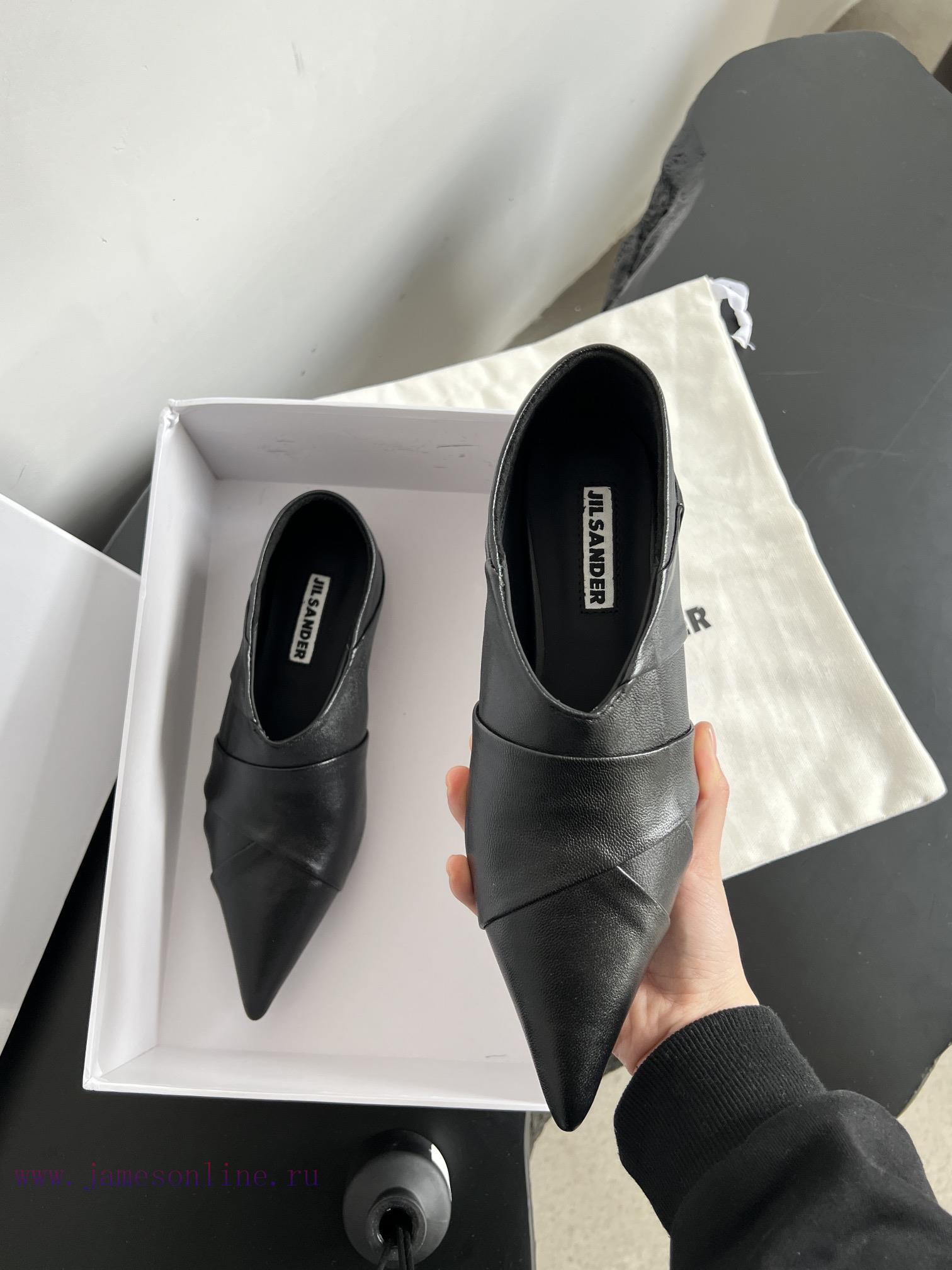𝙅𝙞𝙡 𝙎𝙖𝙣𝙙𝙚𝙧 SNGG Introduction | Simple Splicing Double Wear Single ShoesElegant to the bone, px82n0wy - Image 9