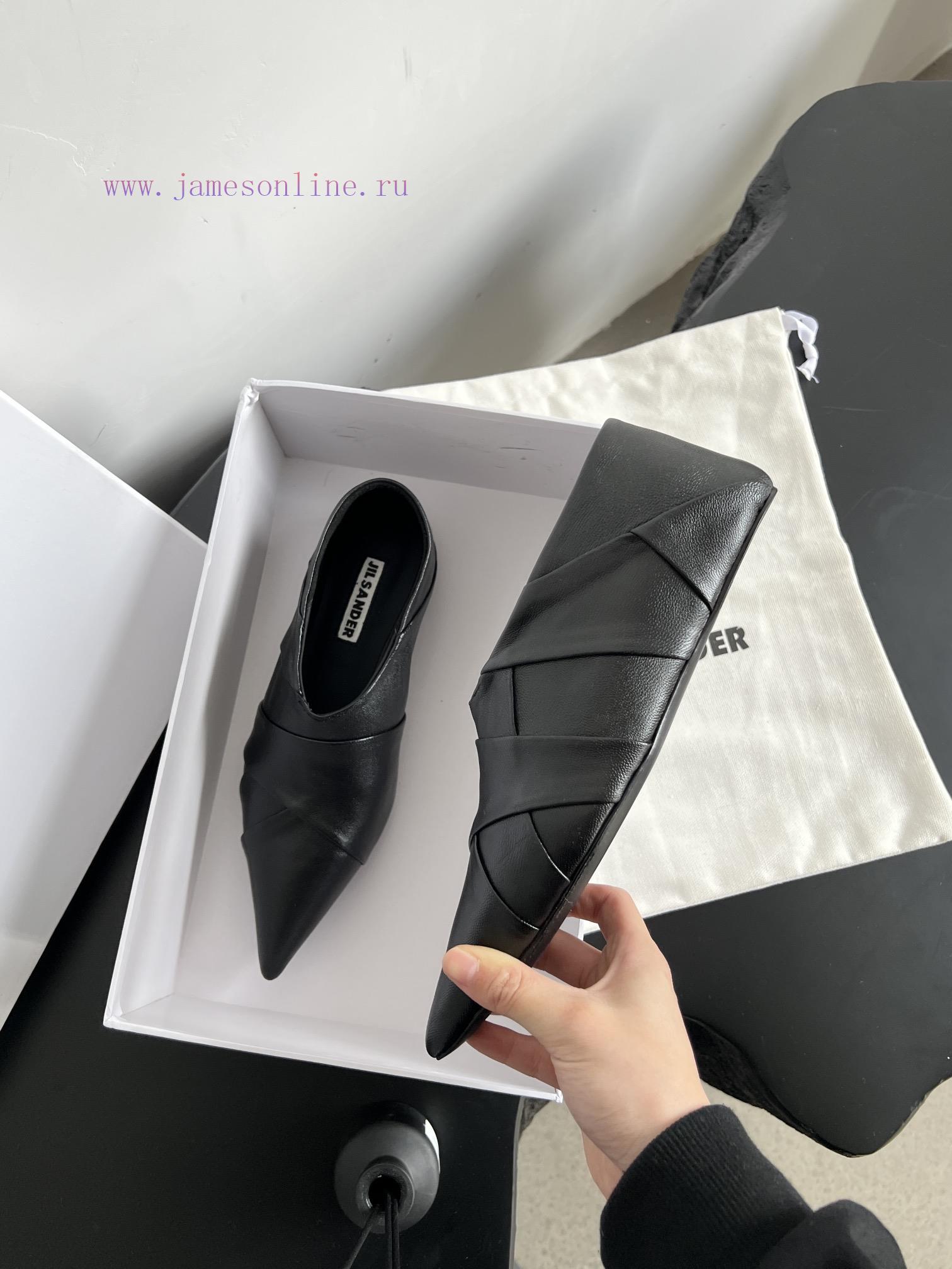 𝙅𝙞𝙡 𝙎𝙖𝙣𝙙𝙚𝙧 SNGG Introduction | Simple Splicing Double Wear Single ShoesElegant to the bone, px82n0wy - Image 10