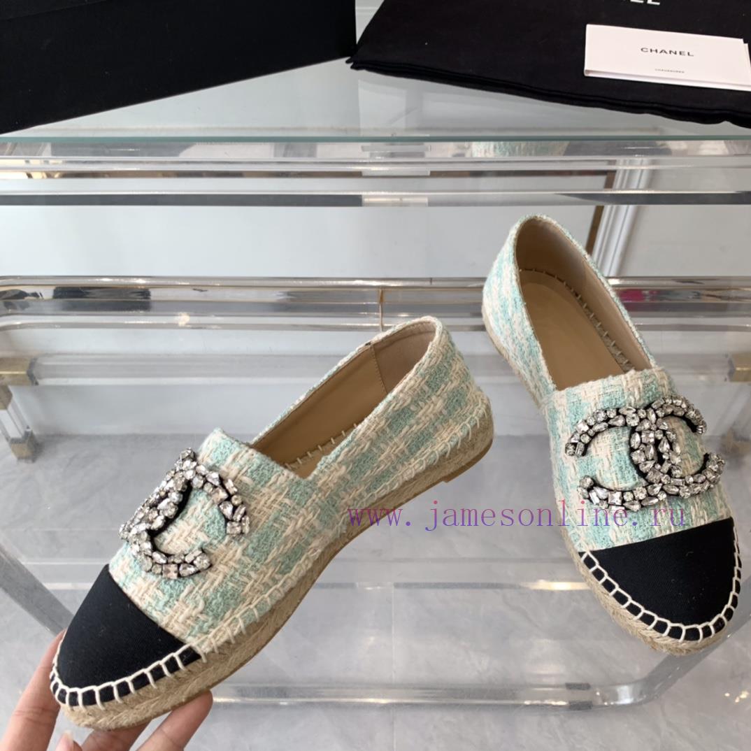 Chanel's new diamond fisherman shoes are crafted with top-notch craftsmanship, featuring purn2drpdg9 - Image 5