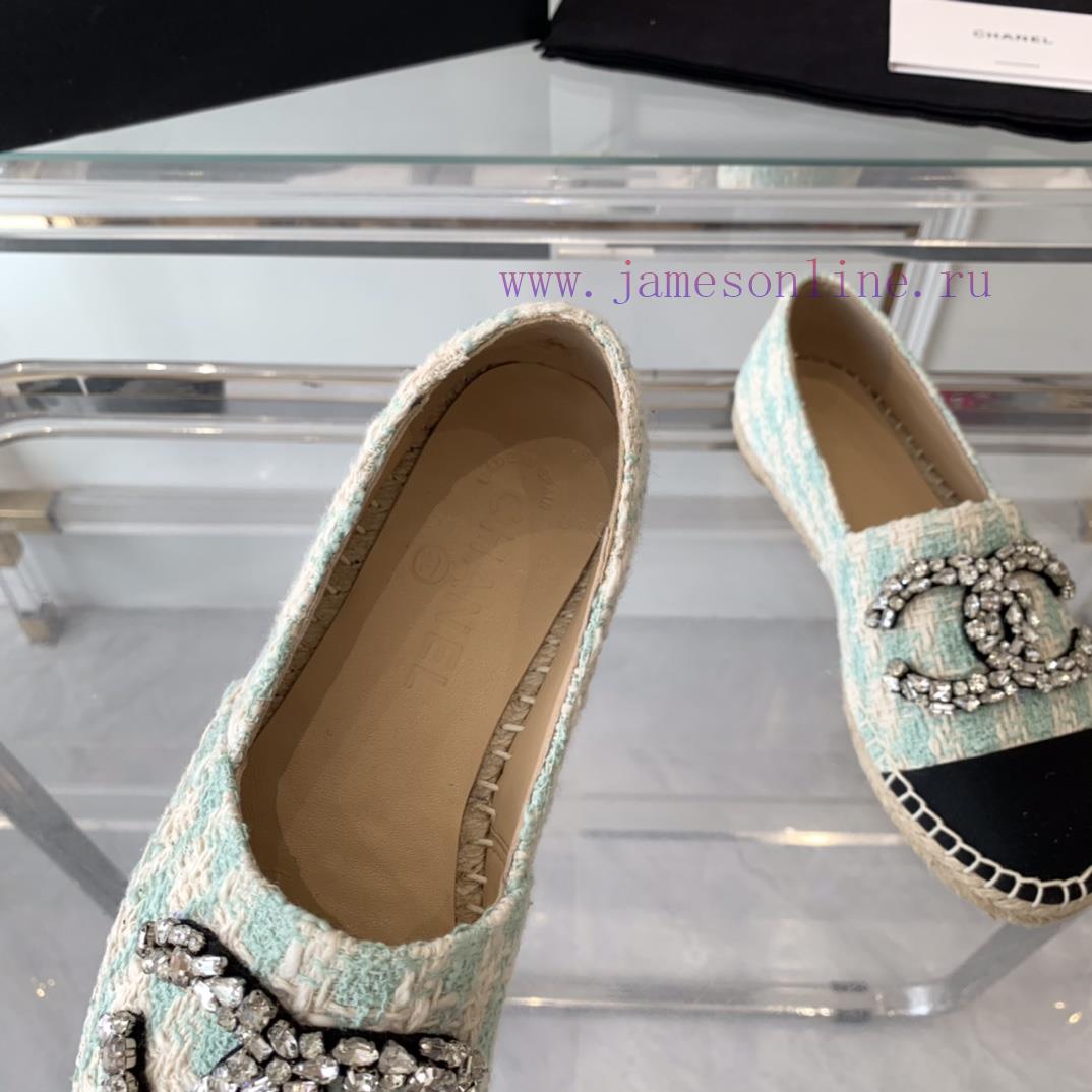 Chanel's new diamond fisherman shoes are crafted with top-notch craftsmanship, featuring purn2drpdg9 - Image 6