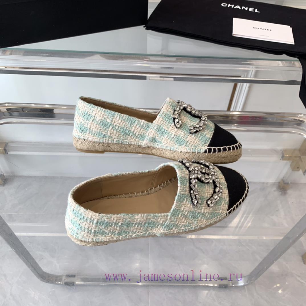 Chanel's new diamond fisherman shoes are crafted with top-notch craftsmanship, featuring purn2drpdg9 - Image 9