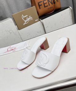 Rubber sole P280, genuine leather sole pCL/Lupoting CL MULE women's casual high-heeled slipprh3e55d2