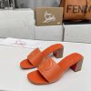 Rubber sole P280, genuine leather sole pCL/Lupoting CL MULE women's casual high-heeled slipp94dernnb