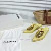 Jil Sander's new spring and summer cat heel pointed single shoes have a strong sense of luxuguor7x77