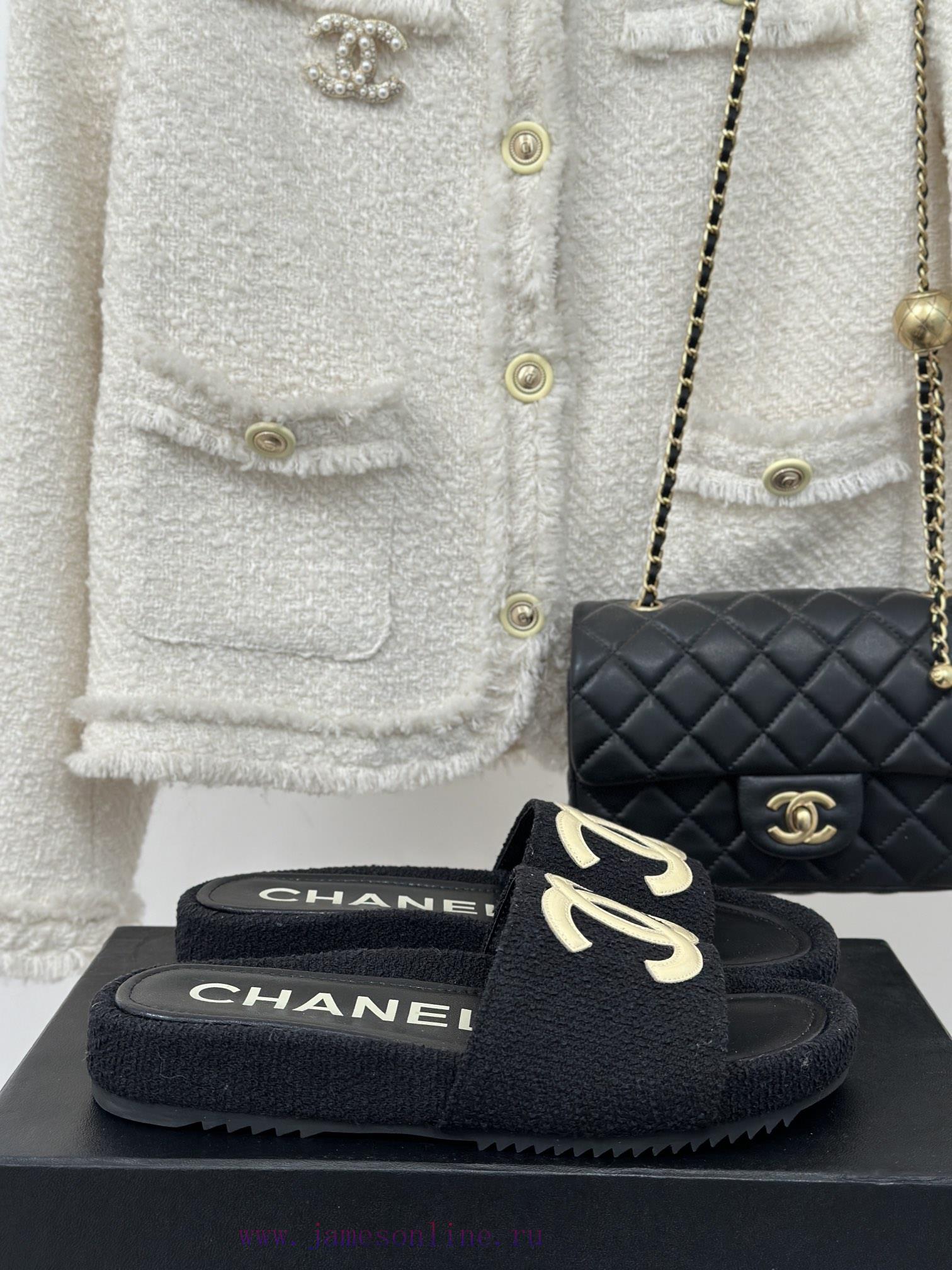 Chanel | Chanel 23p New Product Large Pair C Lazy SlippersIn summer, it is necessary for evej91gg1h0