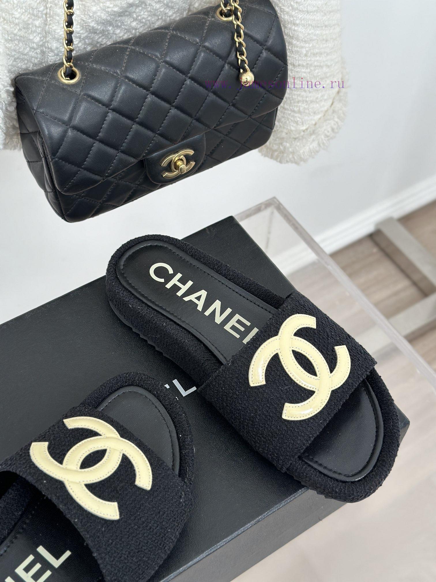 Chanel | Chanel 23p New Product Large Pair C Lazy SlippersIn summer, it is necessary for evej91gg1h0 - Image 6
