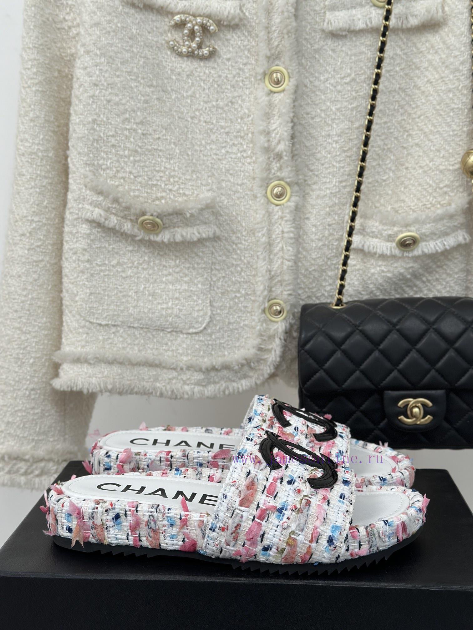 Chanel | Chanel 23p New Product Large Pair C Lazy SlippersIn summer, it is necessary for ever82ksgh0 - Image 2