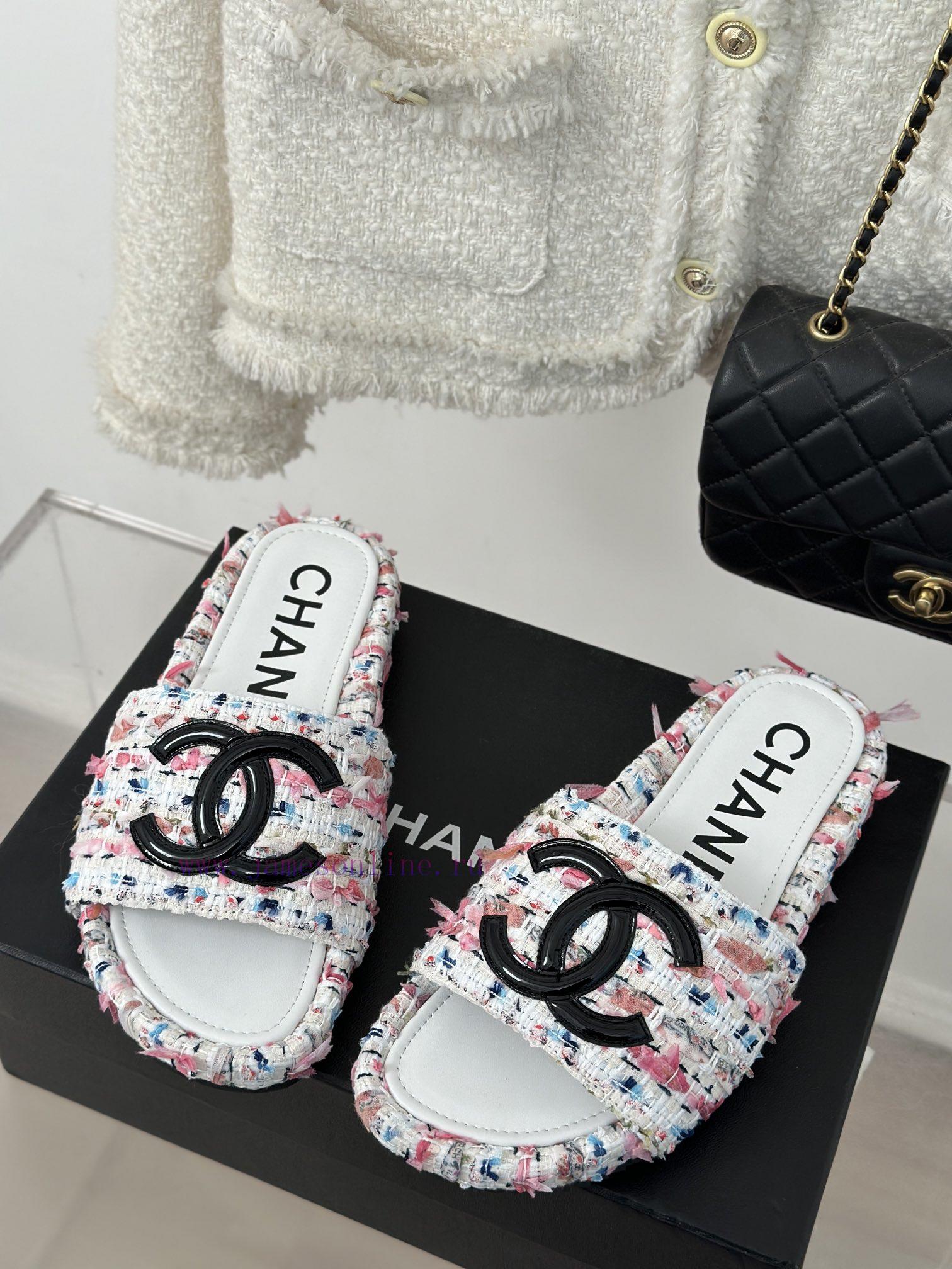 Chanel | Chanel 23p New Product Large Pair C Lazy SlippersIn summer, it is necessary for ever82ksgh0 - Image 3
